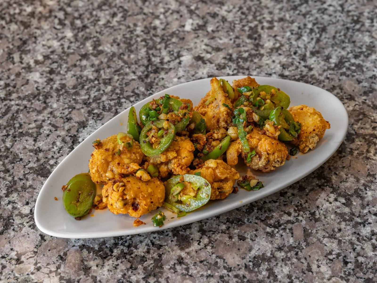 Cánh Gà Rang Muối Ớt — Crispy Spicy Wings