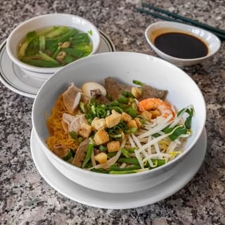 Nam Vang Noodle ( Broth-less Style)  - Nam Vang Khô