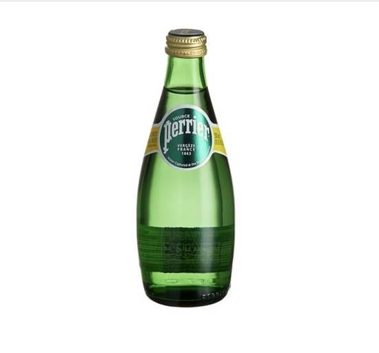 Perrier sparkling water.
