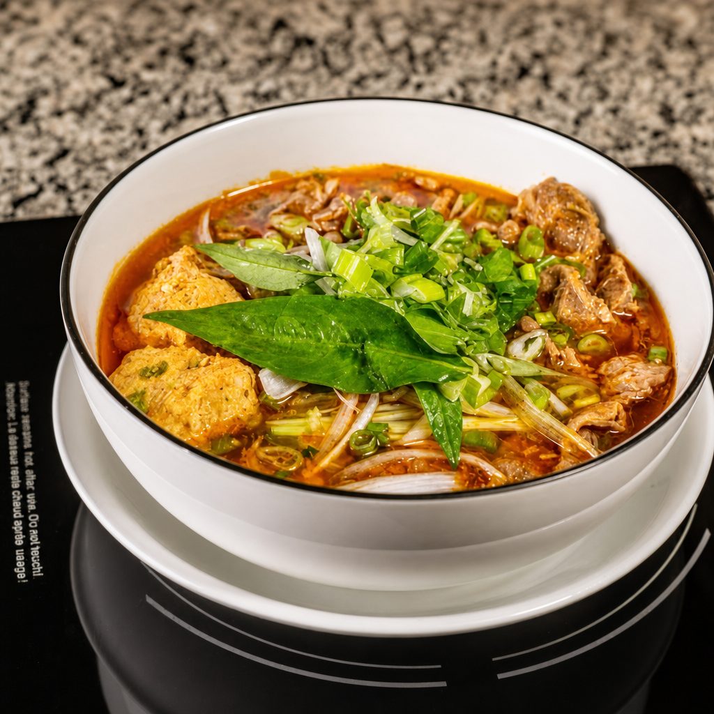 Seafood Meatball BBH - Bún Bò Bắp & Chả Cua.