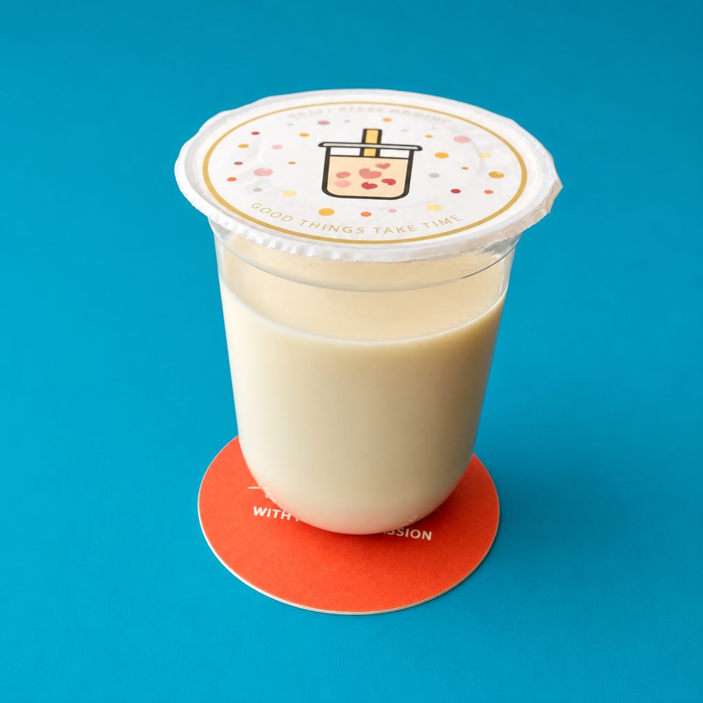 Sweet soy milk.