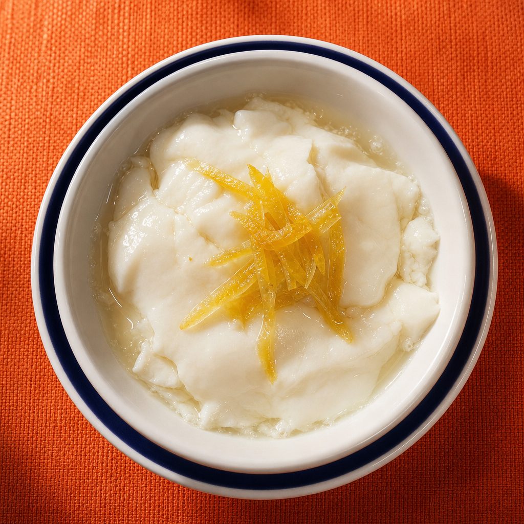Sweet Tofu Pudding (Tàu Hủ Nước Đường).