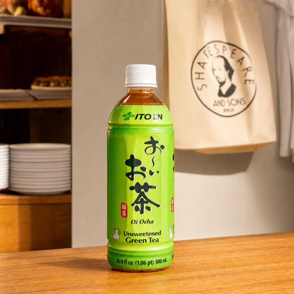 Ito en unsweetened green tea.