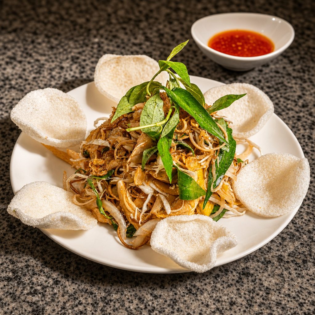 Banana blossom chicken salad ( Gỏi Gà Bắp Chuối).