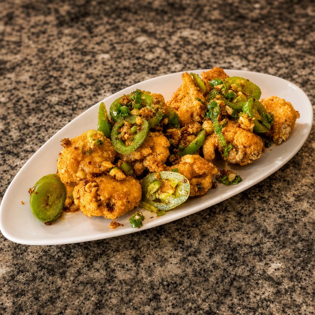 Crispy Spicy Wings ( Cánh Gà Rang Muối Ớt).